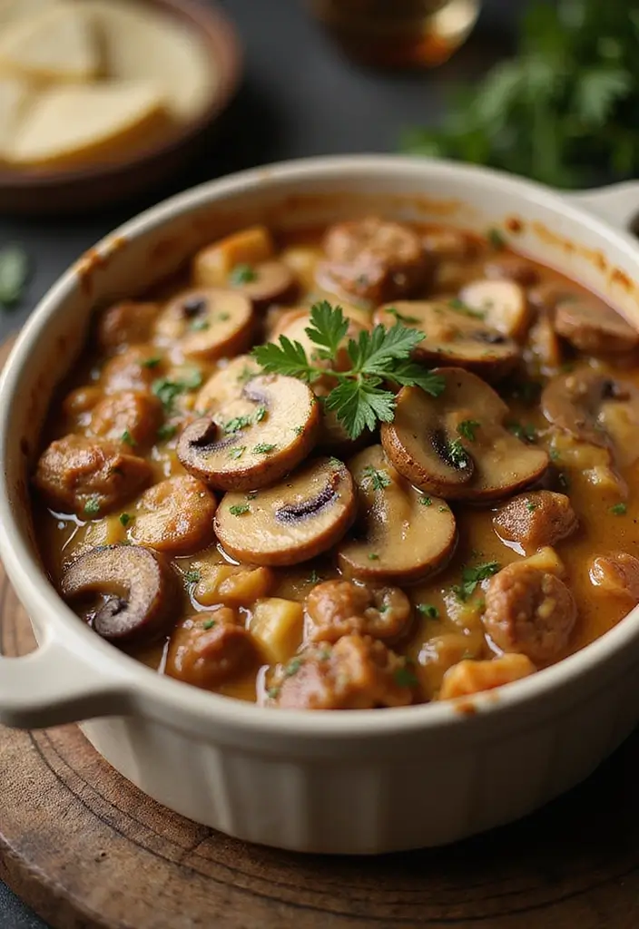 30+ Paleo Ground Beef Recipes for Simple Healthy Meals 13 30+ Paleo Ground Beef Recipes for Simple Healthy Meals - 3. Paleo Beef and Mushroom Casserole