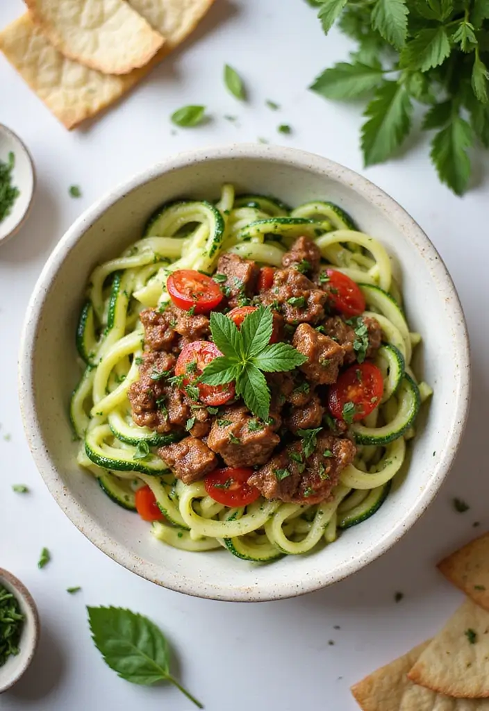 30+ Paleo Ground Beef Recipes for Simple Healthy Meals 35 30+ Paleo Ground Beef Recipes for Simple Healthy Meals - 7. Italian Beef Zucchini Noodles