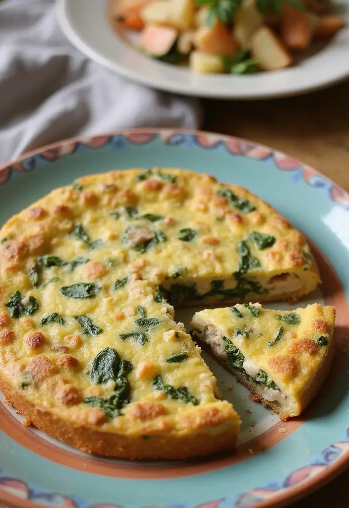 30+ Paleo Ground Turkey Recipes for High Protein Meals - 19. Ground Turkey and Spinach Frittata