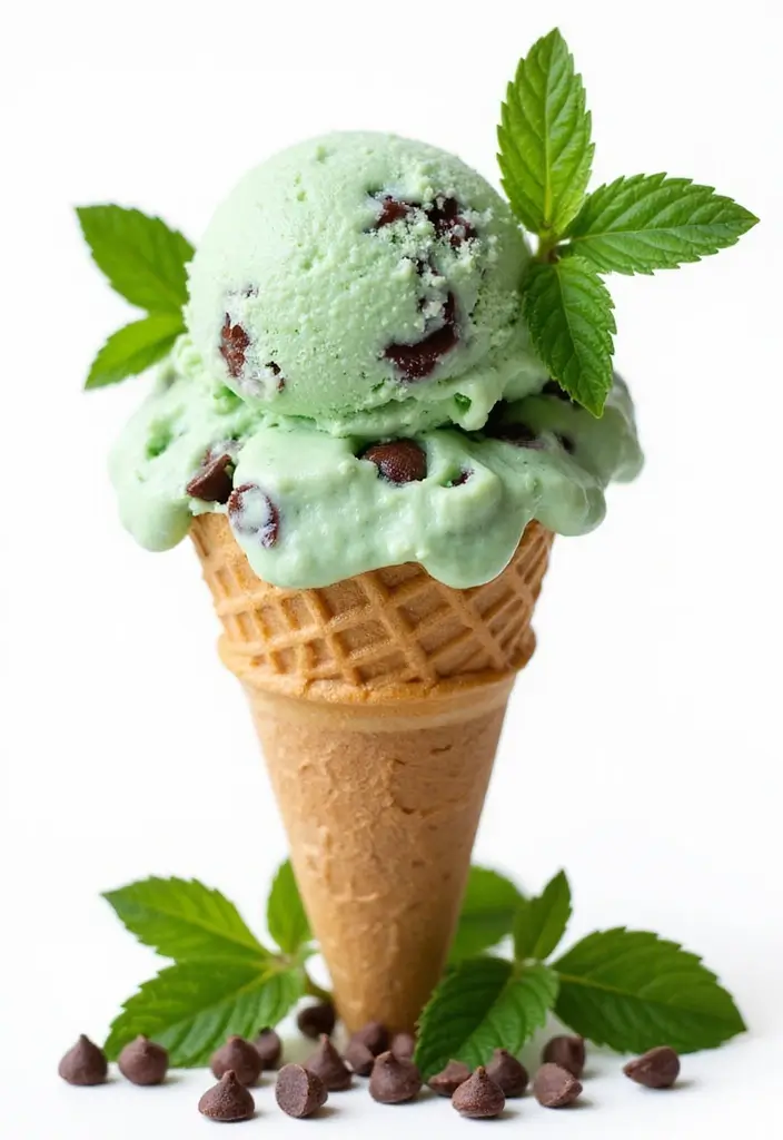 30+ Paleo Ice Cream Recipes That Are Dairy Free and Delicious 46 30+ Paleo Ice Cream Recipes That Are Dairy Free and Delicious - 10. Mint Chocolate Chip Ice Cream