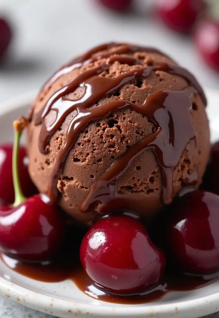 30+ Paleo Ice Cream Recipes That Are Dairy Free and Delicious 73 30+ Paleo Ice Cream Recipes That Are Dairy Free and Delicious - 15. Chocolate Cherry Ice Cream