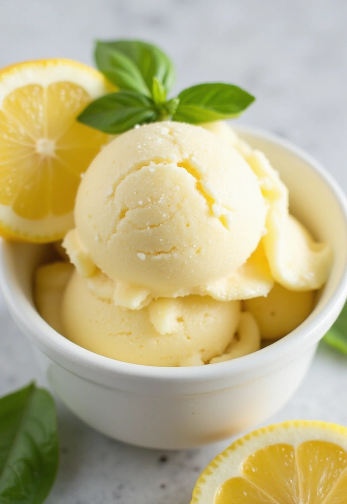 30+ Paleo Ice Cream Recipes That Are Dairy Free and Delicious 80 30+ Paleo Ice Cream Recipes That Are Dairy Free and Delicious - 16. Lemon Basil Sorbet