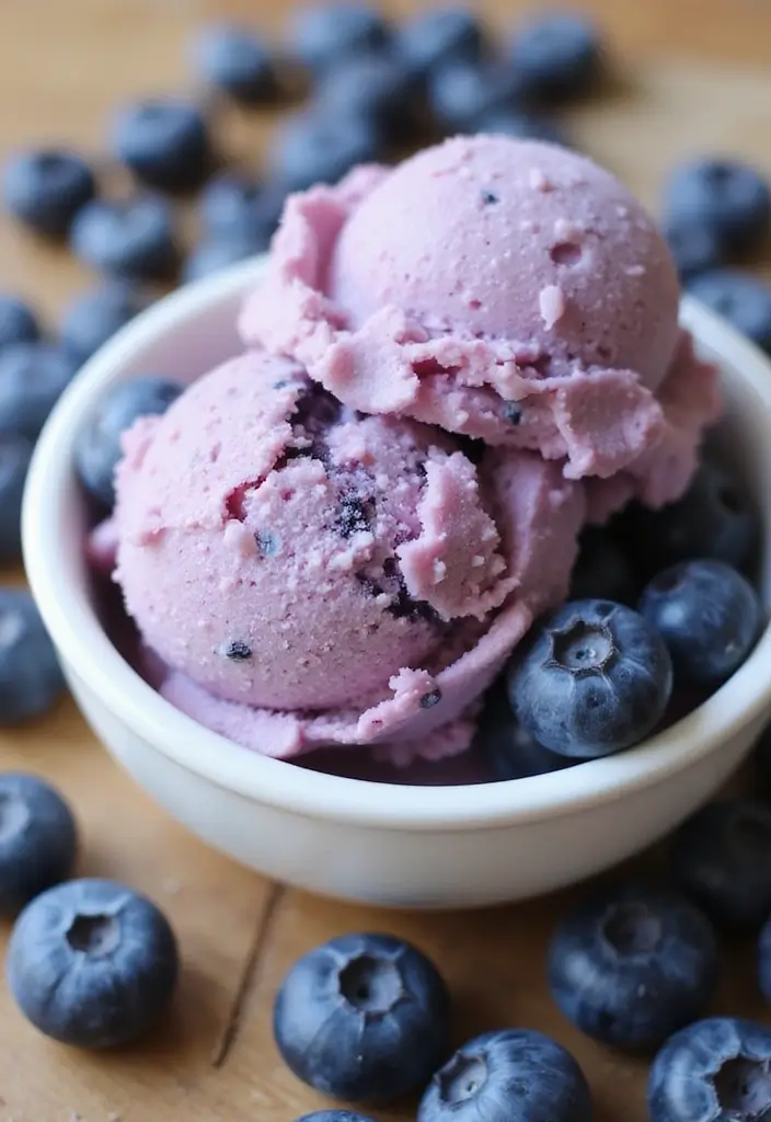 30+ Paleo Ice Cream Recipes That Are Dairy Free and Delicious 88 30+ Paleo Ice Cream Recipes That Are Dairy Free and Delicious - 18. Blueberry Coconut Ice Cream