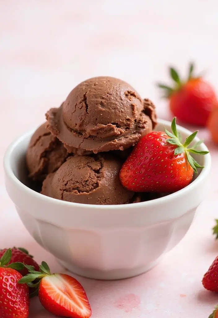 30+ Paleo Ice Cream Recipes That Are Dairy Free and Delicious 120 30+ Paleo Ice Cream Recipes That Are Dairy Free and Delicious - 24. Chocolate Strawberry Ice Cream