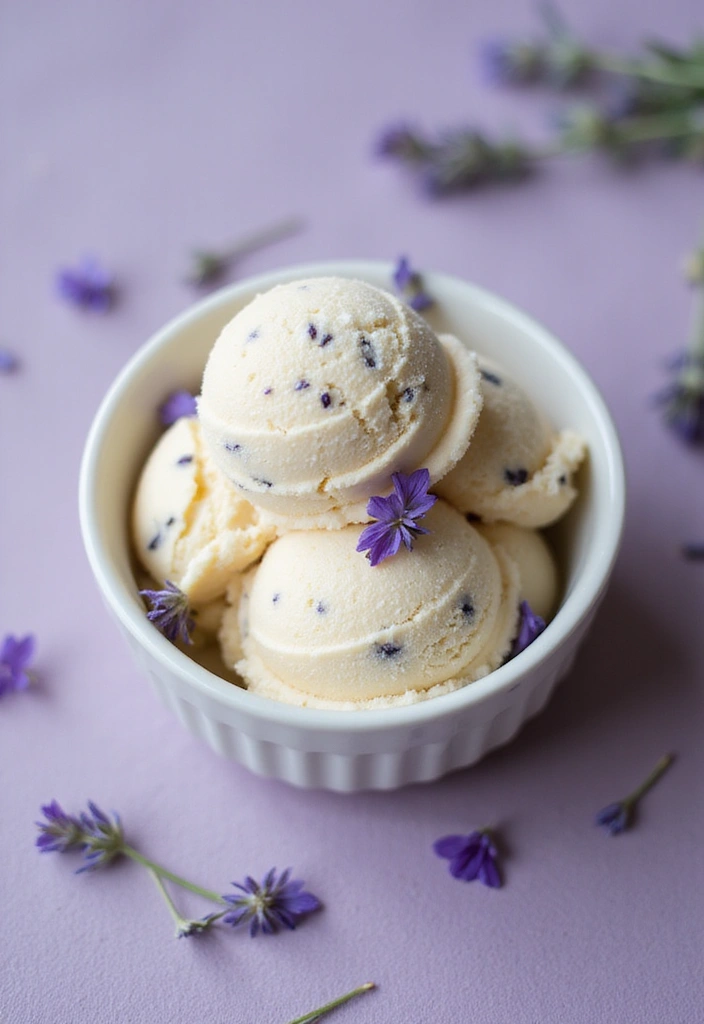 30+ Paleo Ice Cream Recipes That Are Dairy Free and Delicious 144 30+ Paleo Ice Cream Recipes That Are Dairy Free and Delicious - 28. Lavender Honey Ice Cream