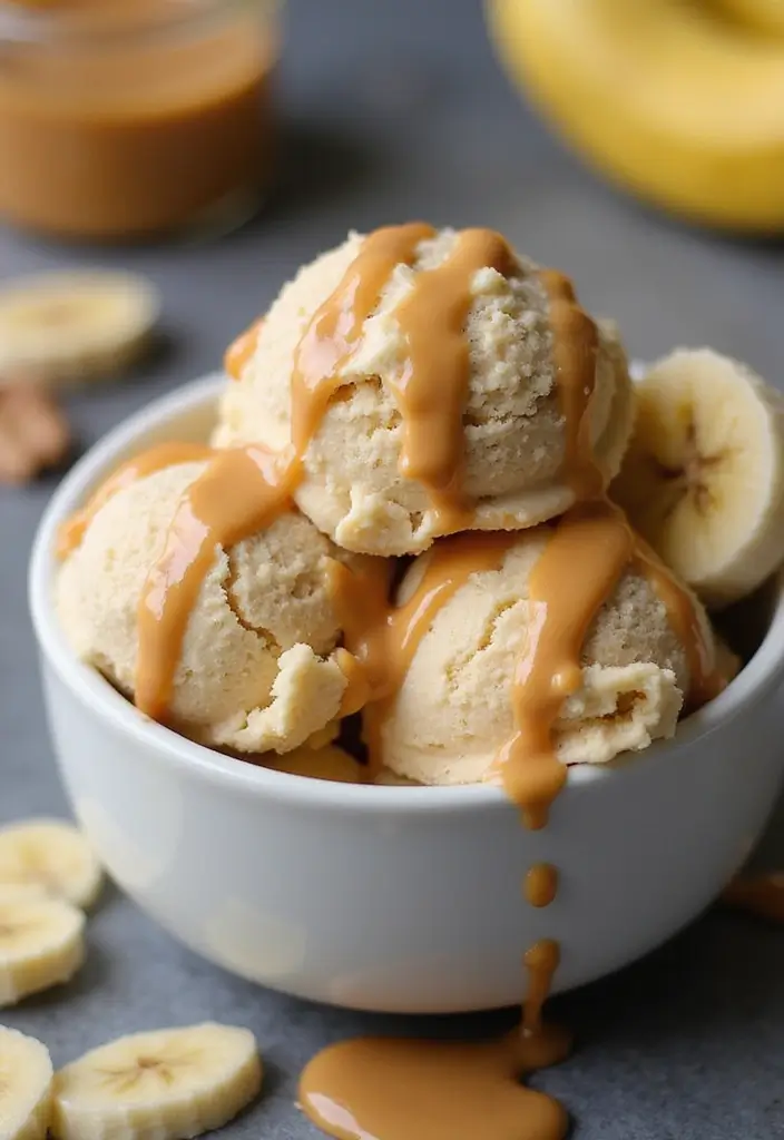 30+ Paleo Ice Cream Recipes That Are Dairy Free and Delicious 151 30+ Paleo Ice Cream Recipes That Are Dairy Free and Delicious - 29. Peanut Butter Banana Ice Cream