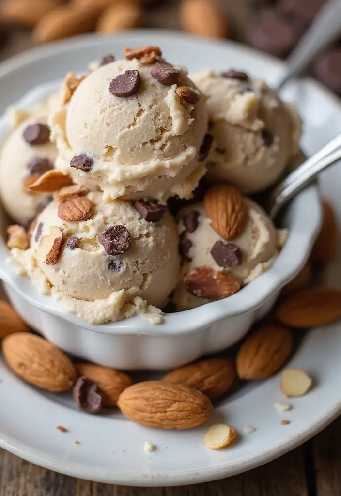 30+ Paleo Ice Cream Recipes That Are Dairy Free and Delicious 41 30+ Paleo Ice Cream Recipes That Are Dairy Free and Delicious - 9. Almond Joy Ice Cream