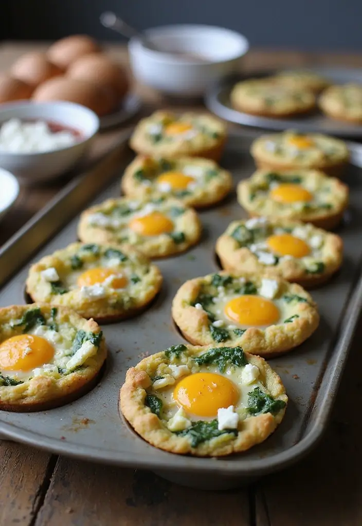 30+ Paleo Low FODMAP Recipes for Sensitive Digestion 53 30+ Paleo Low FODMAP Recipes for Sensitive Digestion - 11. Egg Muffins with Spinach and Feta