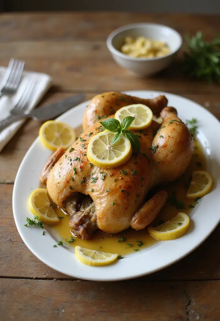 30+ Paleo Low FODMAP Recipes for Sensitive Digestion 127 30+ Paleo Low FODMAP Recipes for Sensitive Digestion - 23. Lemon Garlic Roasted Chicken