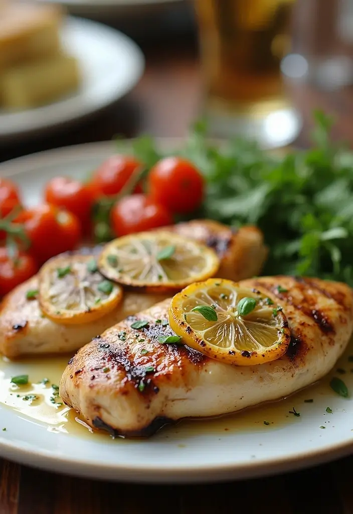 30+ Paleo Low FODMAP Recipes for Sensitive Digestion 14 30+ Paleo Low FODMAP Recipes for Sensitive Digestion - 4. Grilled Lemon Herb Chicken