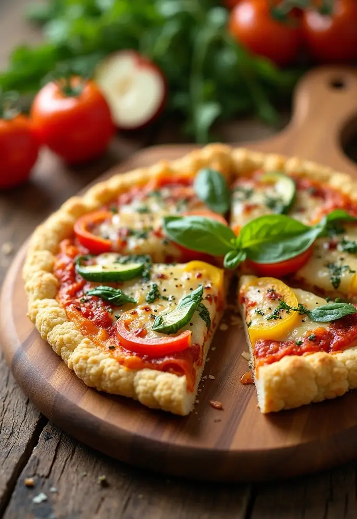 30+ Paleo Nut Free Recipes That Are Allergy Safe and Tasty 48 30+ Paleo Nut Free Recipes That Are Allergy Safe and Tasty - 10. Healthy Veggie Pizza