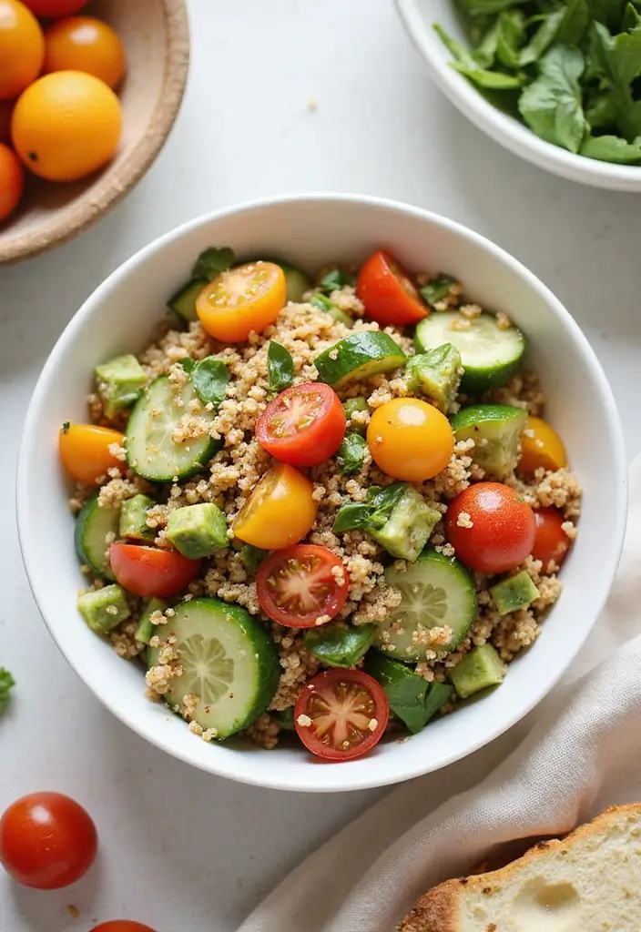 30+ Paleo Nut Free Recipes That Are Allergy Safe and Tasty 86 30+ Paleo Nut Free Recipes That Are Allergy Safe and Tasty - 16. Simple Quinoa Salad
