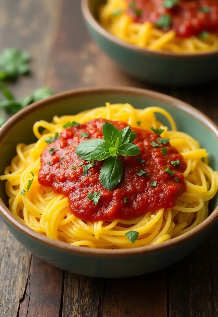 30+ Paleo Nut Free Recipes That Are Allergy Safe and Tasty 154 30+ Paleo Nut Free Recipes That Are Allergy Safe and Tasty - 26. Spaghetti Squash with Marinara