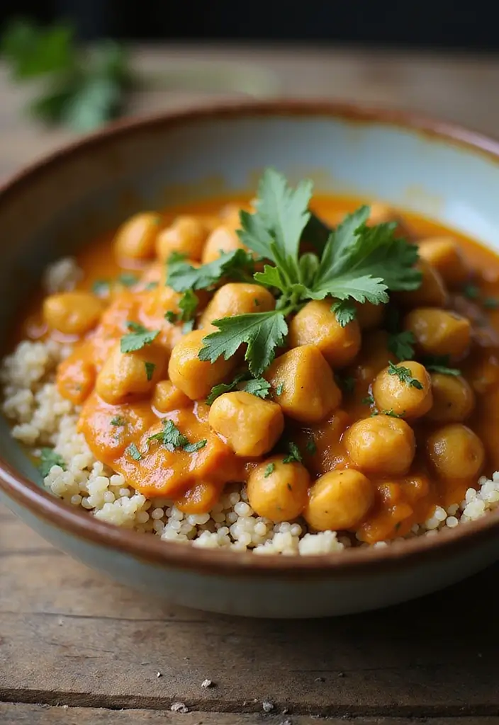 30+ Paleo Nut Free Recipes That Are Allergy Safe and Tasty 159 30+ Paleo Nut Free Recipes That Are Allergy Safe and Tasty - 27. Coconut Chickpea Curry