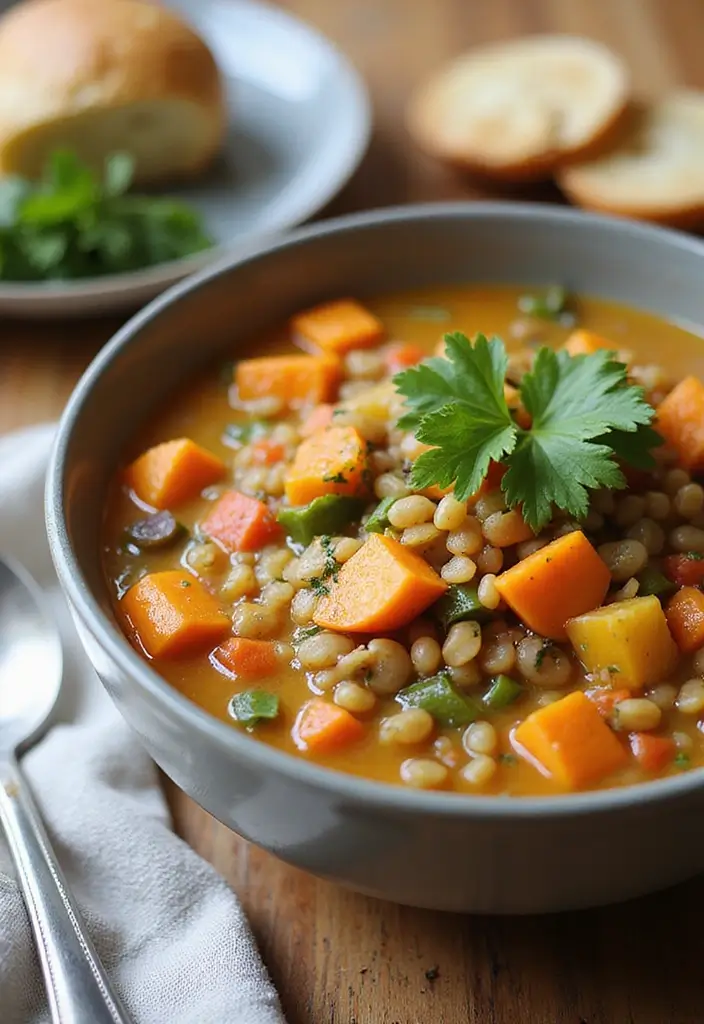 30+ Paleo Nut Free Recipes That Are Allergy Safe and Tasty 166 30+ Paleo Nut Free Recipes That Are Allergy Safe and Tasty - 28. Vegetable Lentil Soup