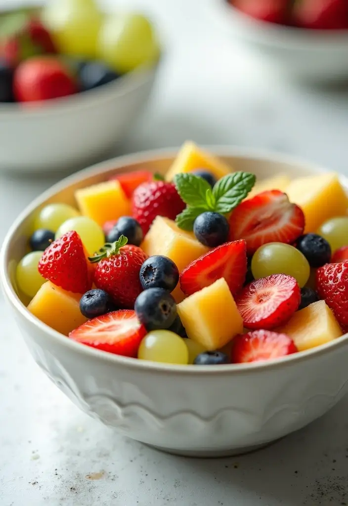 30+ Paleo Nut Free Recipes That Are Allergy Safe and Tasty 43 30+ Paleo Nut Free Recipes That Are Allergy Safe and Tasty - 9. Fresh Fruit Salad