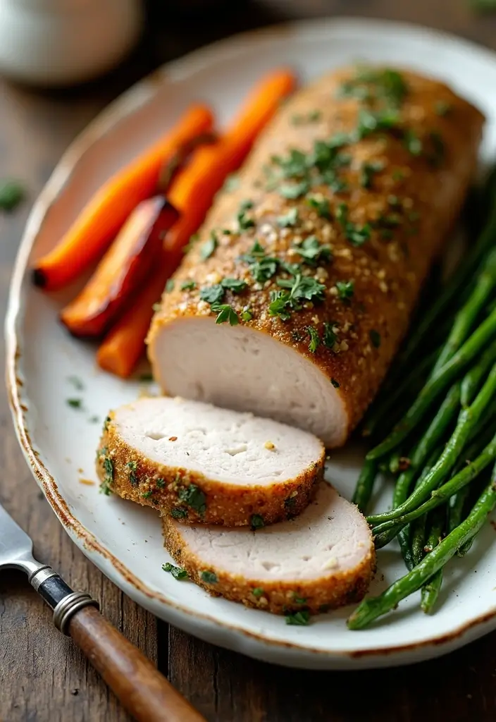 30+ Paleo Pork Loin Recipes That Are Juicy and Flavorful 1 30+ Paleo Pork Loin Recipes That Are Juicy and Flavorful - 1. Herb-Crusted Paleo Pork Loin