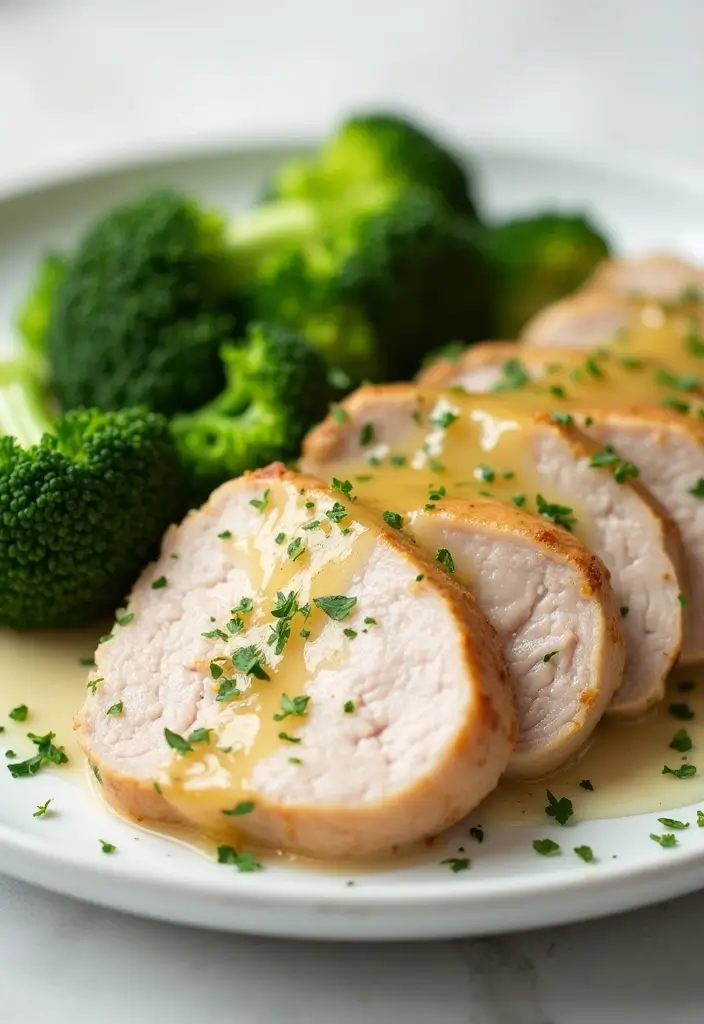 30+ Paleo Pork Loin Recipes That Are Juicy and Flavorful 69 30+ Paleo Pork Loin Recipes That Are Juicy and Flavorful - 13. Lemon Garlic Pork Loin