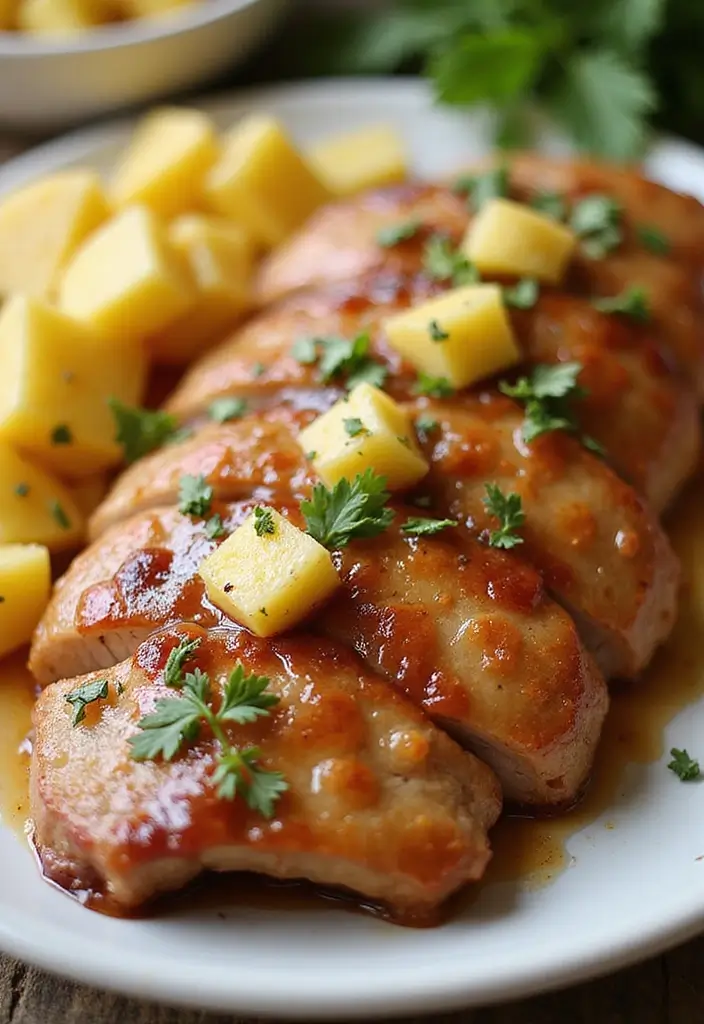 30+ Paleo Pork Loin Recipes That Are Juicy and Flavorful 88 30+ Paleo Pork Loin Recipes That Are Juicy and Flavorful - 16. Teriyaki Pineapple Pork Loin