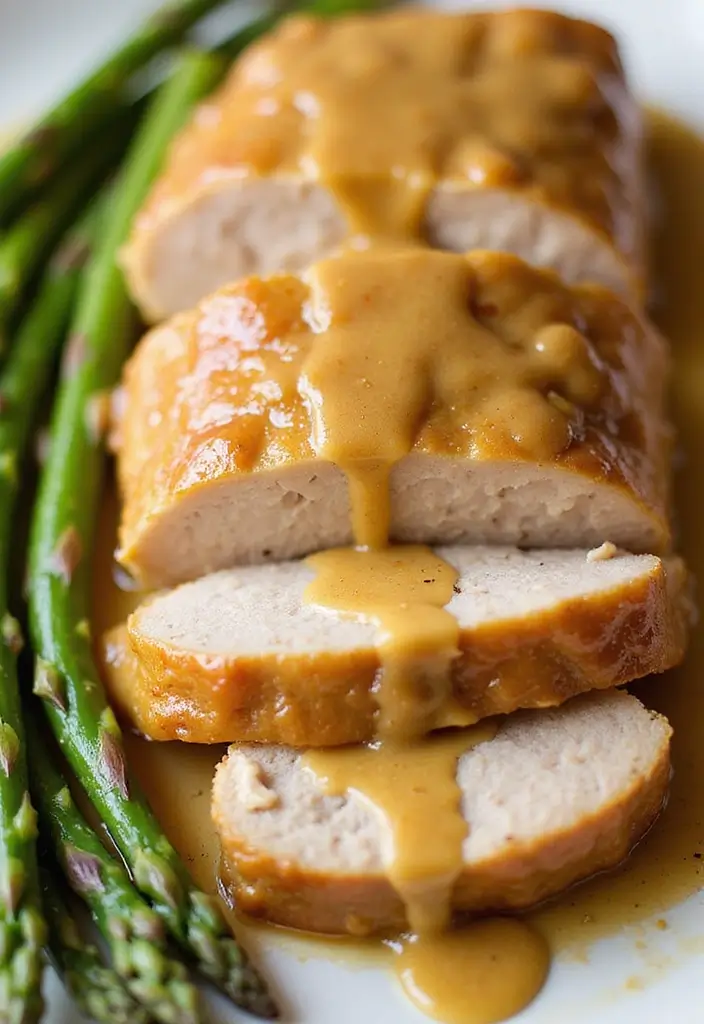 30+ Paleo Pork Loin Recipes That Are Juicy and Flavorful 103 30+ Paleo Pork Loin Recipes That Are Juicy and Flavorful - 19. Honey Mustard Glazed Pork Loin