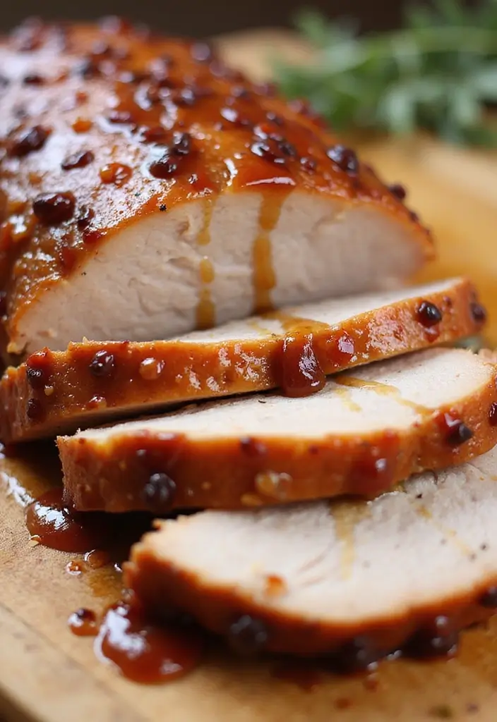 30+ Paleo Pork Loin Recipes That Are Juicy and Flavorful 8 30+ Paleo Pork Loin Recipes That Are Juicy and Flavorful - 2. Sweet and Spicy Maple Glazed Pork Loin