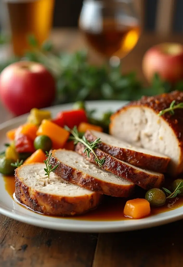 30+ Paleo Pork Loin Recipes That Are Juicy and Flavorful 110 30+ Paleo Pork Loin Recipes That Are Juicy and Flavorful - 20. Savory Apple Cider Pork Loin