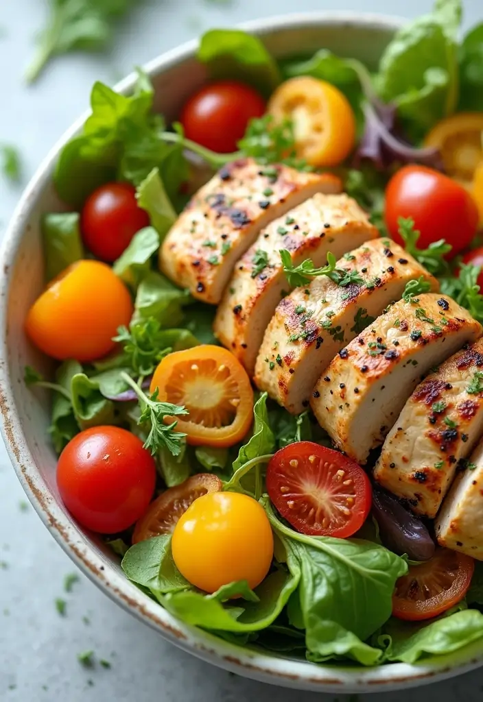 30+ Paleo Recipes on the Go for Busy, Healthy Lifestyles 105 30+ Paleo Recipes on the Go for Busy, Healthy Lifestyles - 19. Grilled Chicken Salad
