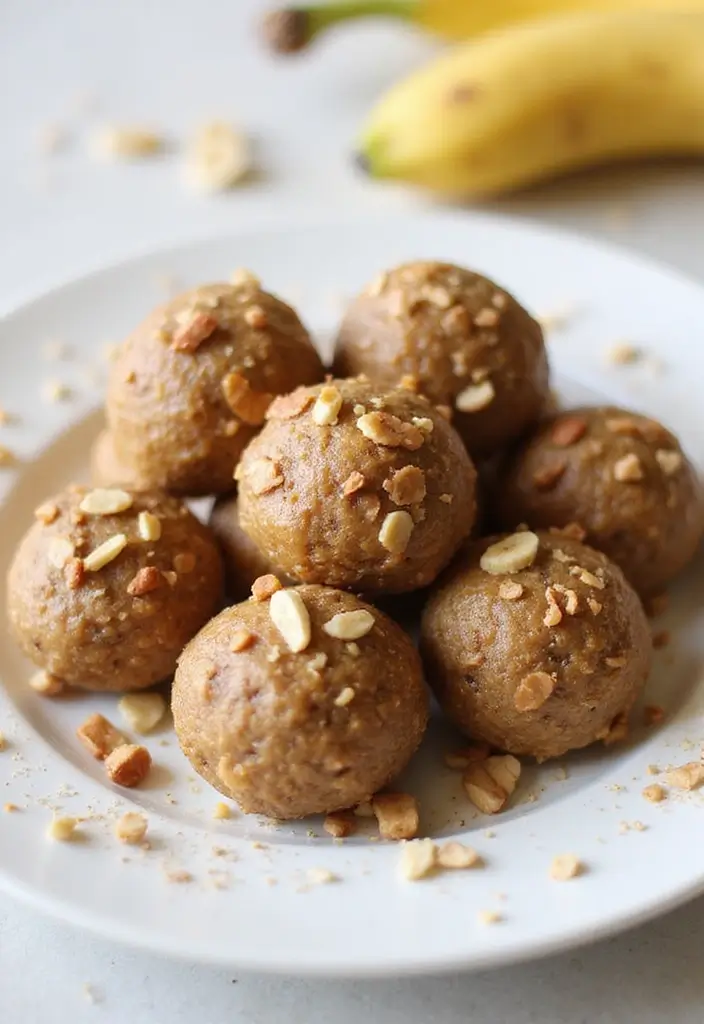 30+ Paleo Recipes on the Go for Busy, Healthy Lifestyles 117 30+ Paleo Recipes on the Go for Busy, Healthy Lifestyles - 21. Banana Protein Balls