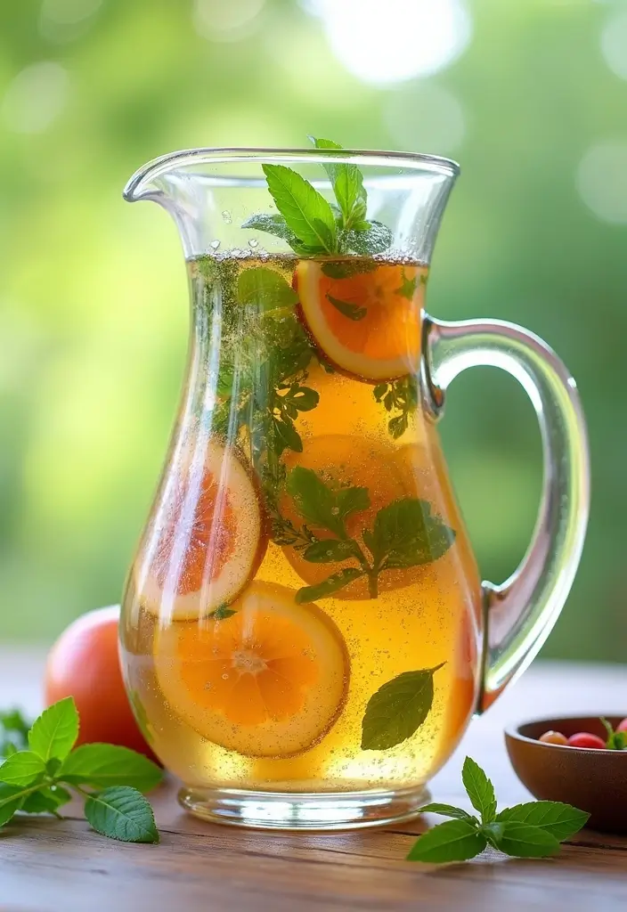 30+ Paleo Recipes on the Go for Busy, Healthy Lifestyles 131 30+ Paleo Recipes on the Go for Busy, Healthy Lifestyles - 23. Herbal Infused Water