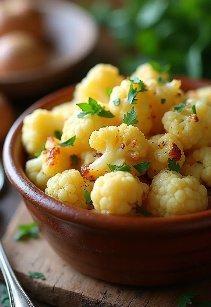 30+ Paleo Recipes on the Go for Busy, Healthy Lifestyles 157 30+ Paleo Recipes on the Go for Busy, Healthy Lifestyles - 27. Roasted Garlic Cauliflower