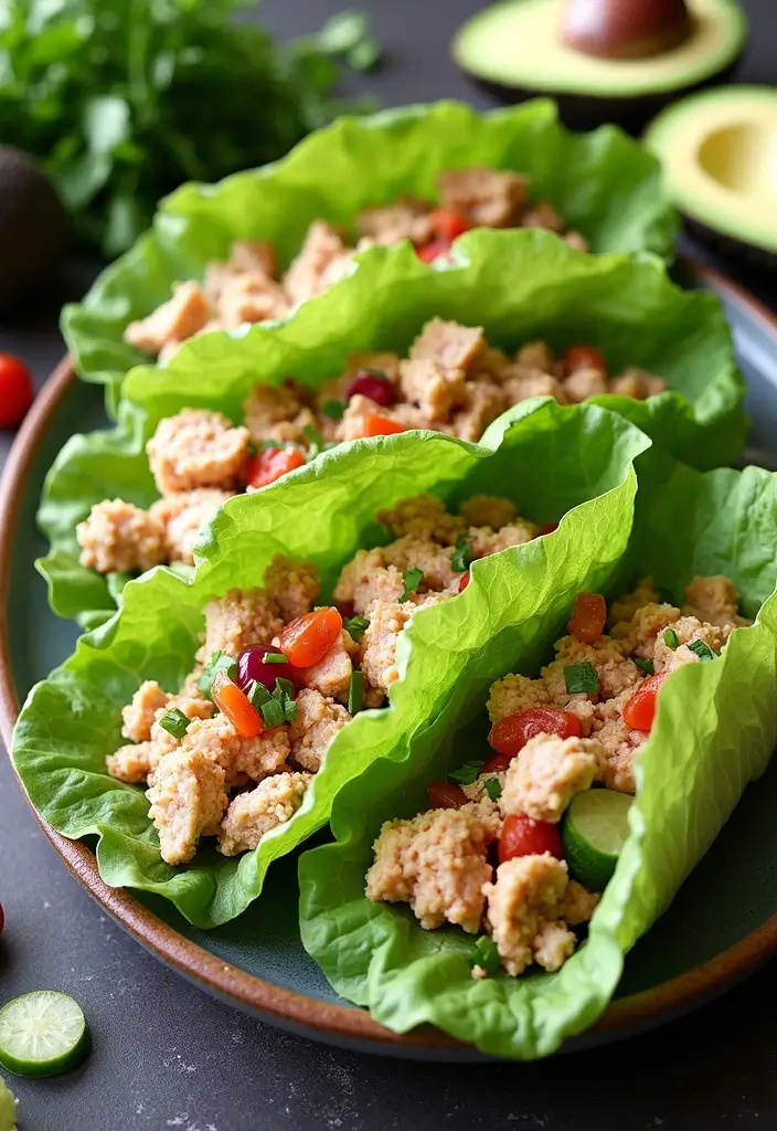 30+ Paleo Recipes on the Go for Busy, Healthy Lifestyles 18 30+ Paleo Recipes on the Go for Busy, Healthy Lifestyles - 4. Chicken Salad Lettuce Wraps
