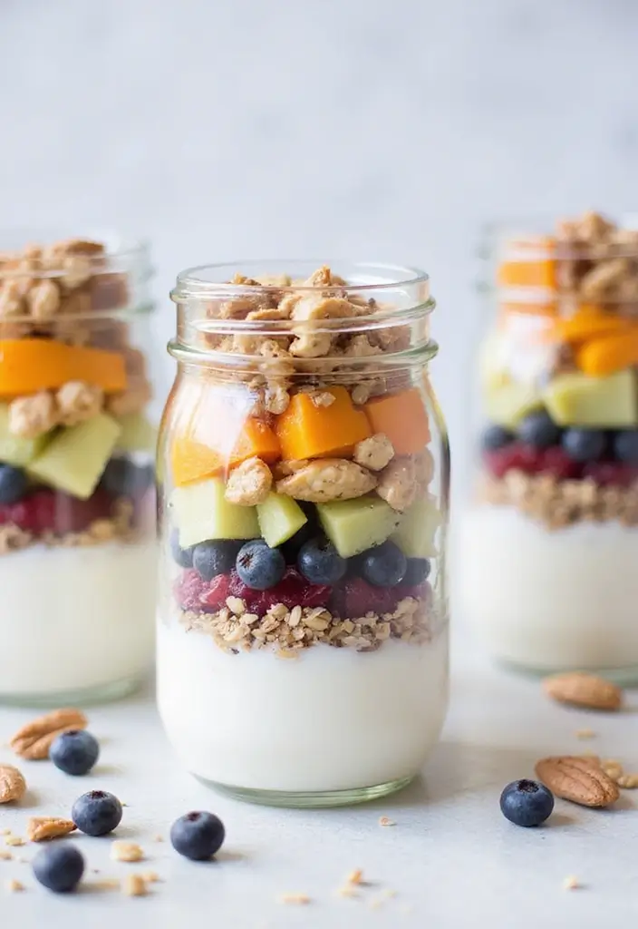 30+ Paleo Recipes on the Go for Busy, Healthy Lifestyles 49 30+ Paleo Recipes on the Go for Busy, Healthy Lifestyles - 9. Coconut Yogurt Parfaits