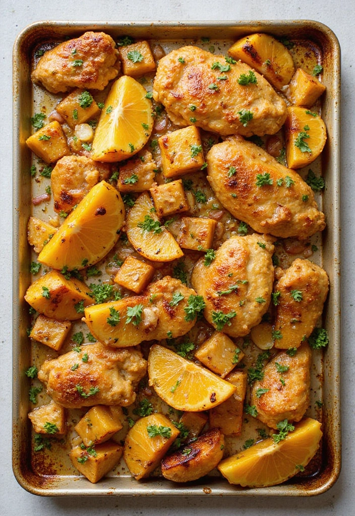 30+ Paleo Sheet Pan Recipes That Make Dinner Effortless 116 30+ Paleo Sheet Pan Recipes That Make Dinner Effortless - 18. Chicken and Pineapple Stir Fry