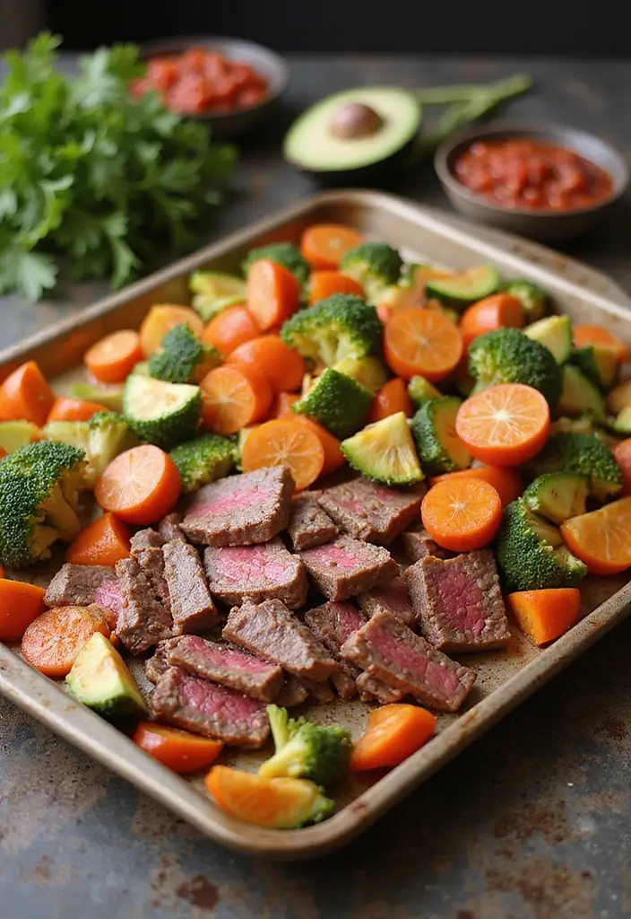 30+ Paleo Sheet Pan Recipes That Make Dinner Effortless 29 30+ Paleo Sheet Pan Recipes That Make Dinner Effortless - 5. Beef and Vegetable Stir-Fry