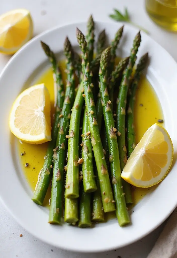 30+ Paleo Side Dish Recipes to Complete Any Meal 55 30+ Paleo Side Dish Recipes to Complete Any Meal - 11. Lemon Garlic Asparagus