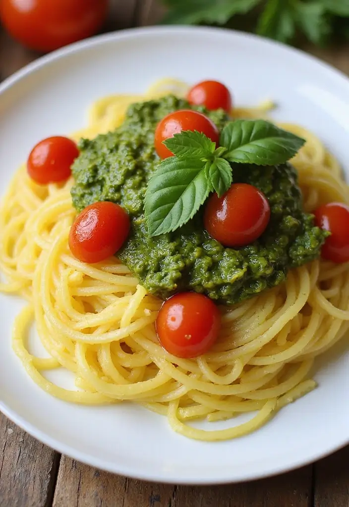 30+ Paleo Side Dish Recipes to Complete Any Meal 67 30+ Paleo Side Dish Recipes to Complete Any Meal - 13. Spaghetti Squash with Pesto
