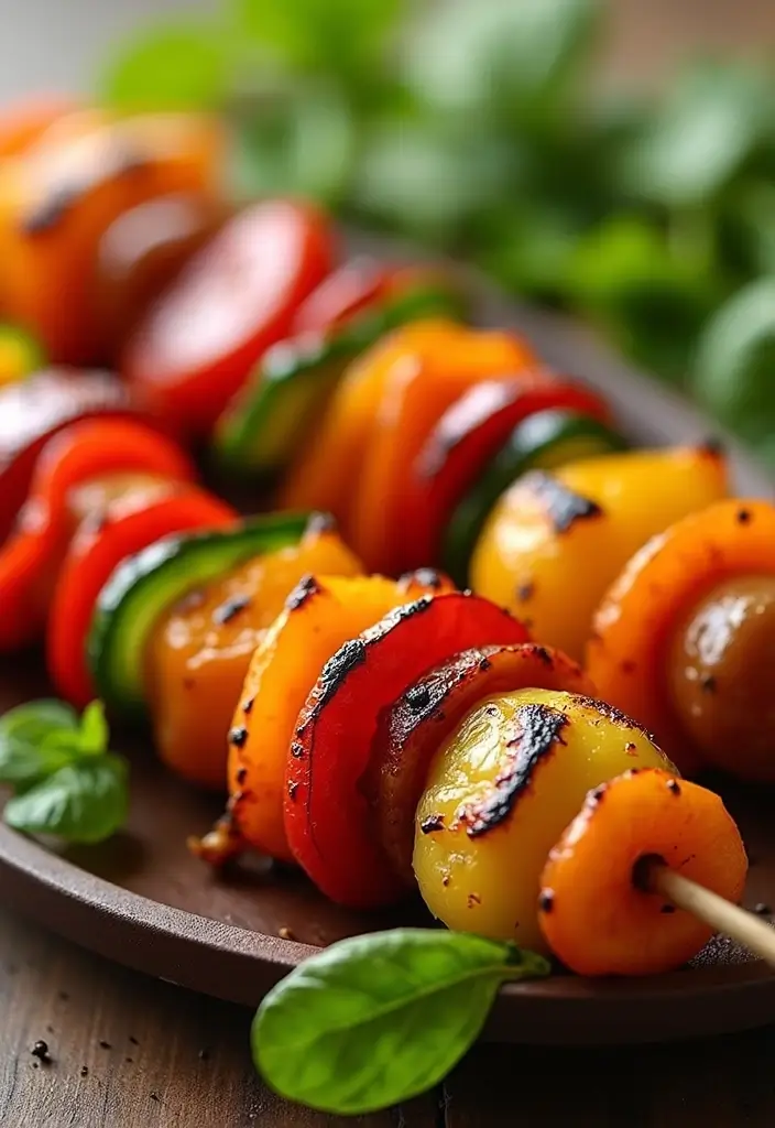 30+ Paleo Side Dish Recipes to Complete Any Meal 103 30+ Paleo Side Dish Recipes to Complete Any Meal - 19. Grilled Vegetable Skewers