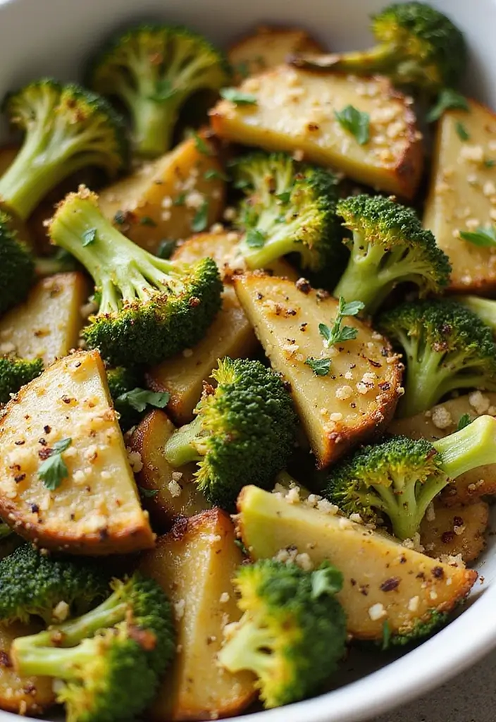 30+ Paleo Side Dish Recipes to Complete Any Meal 141 30+ Paleo Side Dish Recipes to Complete Any Meal - 25. Garlic Parmesan Roasted Broccoli