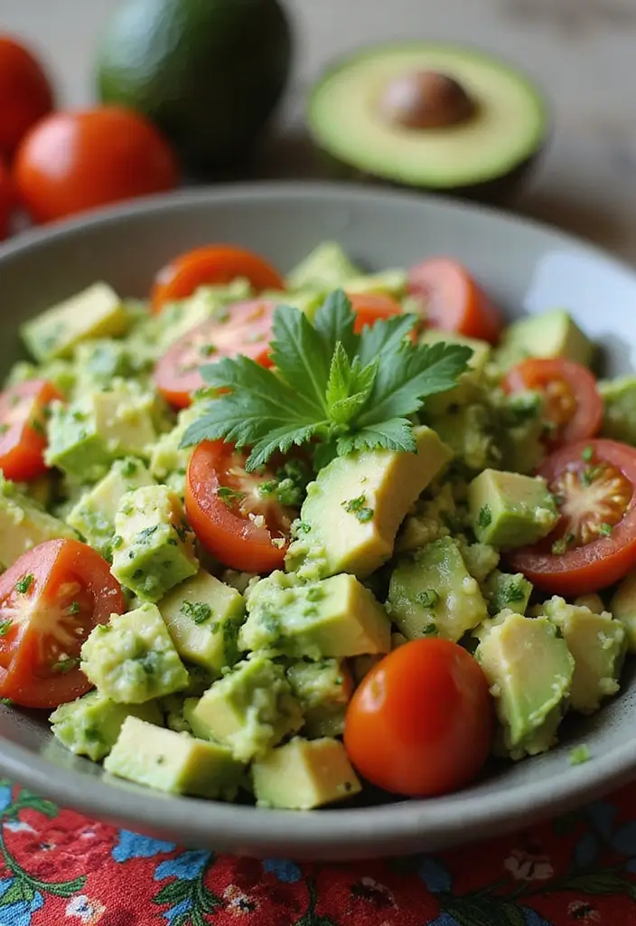 30+ Paleo Side Dish Recipes to Complete Any Meal 28 30+ Paleo Side Dish Recipes to Complete Any Meal - 6. Creamy Avocado Salad