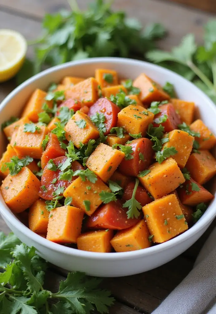 30+ Paleo Sweet Potato Recipes Full of Flavor and Comfort 71 30+ Paleo Sweet Potato Recipes Full of Flavor and Comfort - 13. Sweet Potato Salad