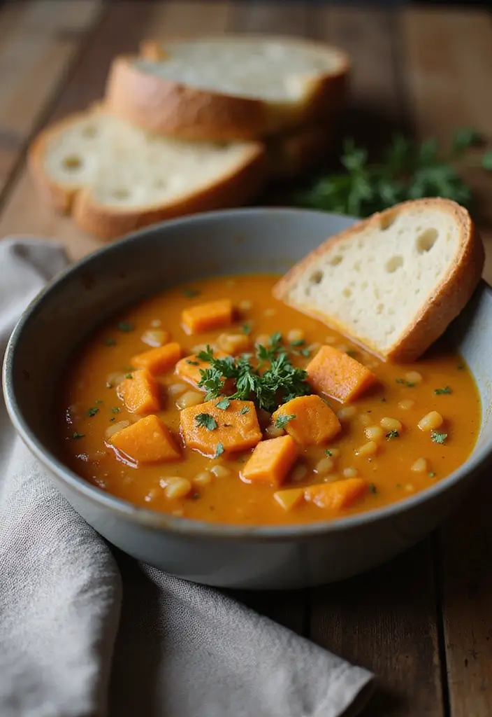 30+ Paleo Sweet Potato Recipes Full of Flavor and Comfort 173 30+ Paleo Sweet Potato Recipes Full of Flavor and Comfort - 29. Sweet Potato and Lentil Soup