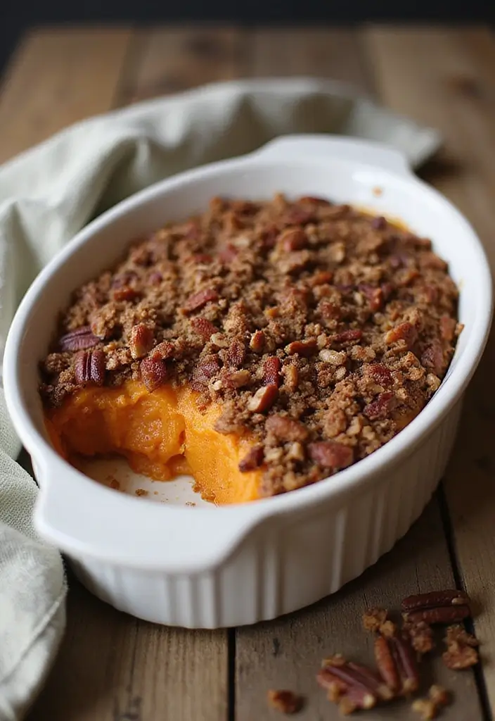 30+ Paleo Sweet Potato Recipes Full of Flavor and Comfort 11 30+ Paleo Sweet Potato Recipes Full of Flavor and Comfort - 3. Sweet Potato Casserole