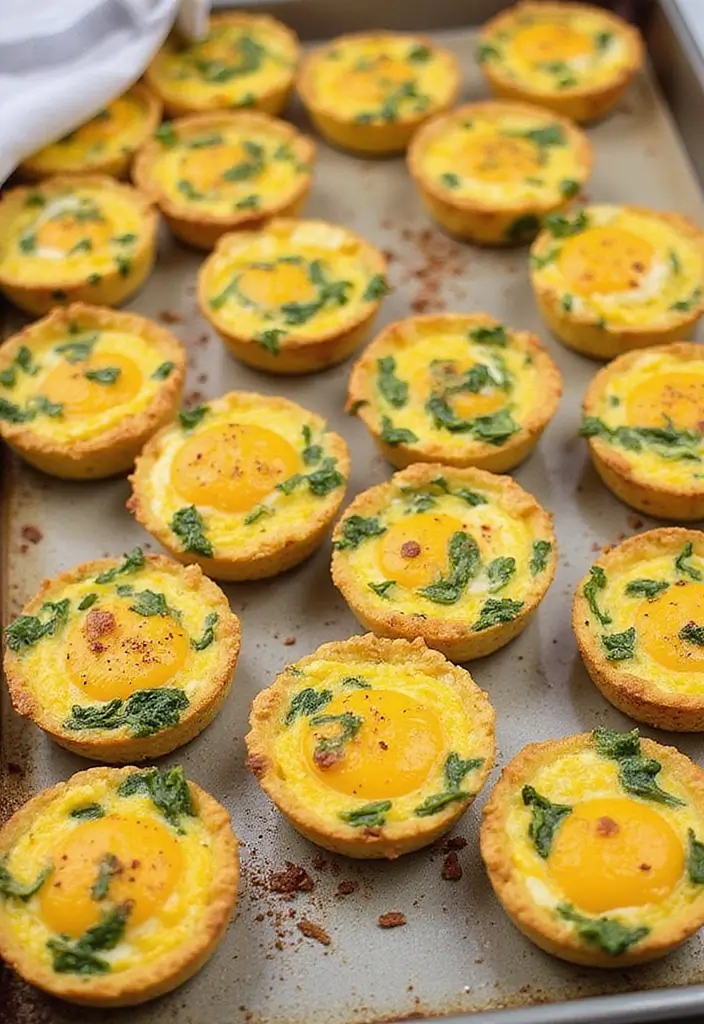 30+ Paleo Whole 30 Recipes That Are Healthy and Satisfying 62 30+ Paleo Whole 30 Recipes That Are Healthy and Satisfying - 12. Egg and Spinach Breakfast Cups