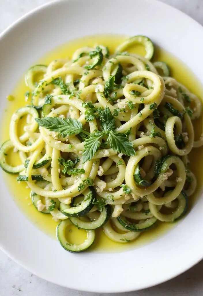 30+ Paleo Whole 30 Recipes That Are Healthy and Satisfying 81 30+ Paleo Whole 30 Recipes That Are Healthy and Satisfying - 15. Garlic Herb Zucchini Noodles
