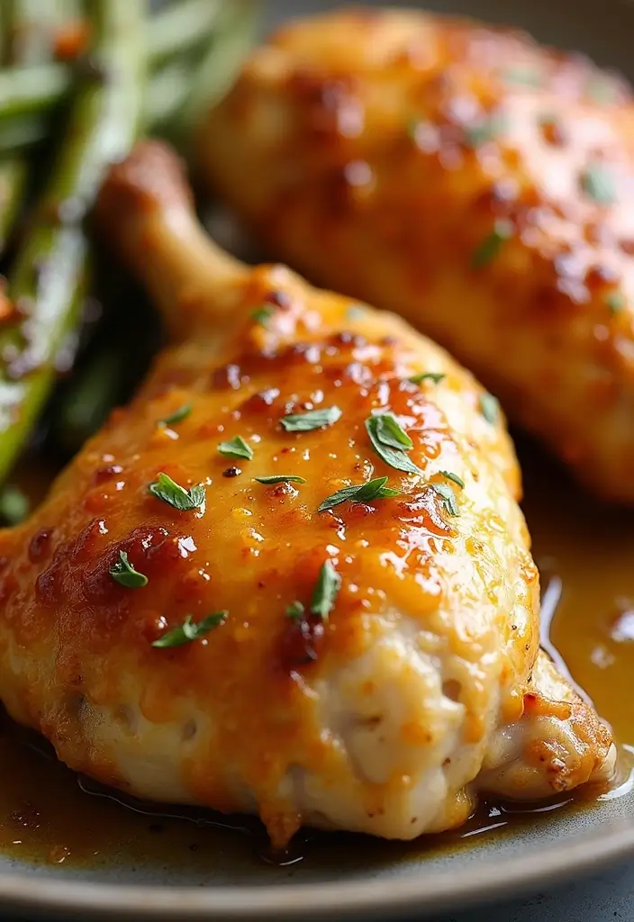 30+ Paleo Whole 30 Recipes That Are Healthy and Satisfying 93 30+ Paleo Whole 30 Recipes That Are Healthy and Satisfying - 17. Honey Mustard Chicken Thighs