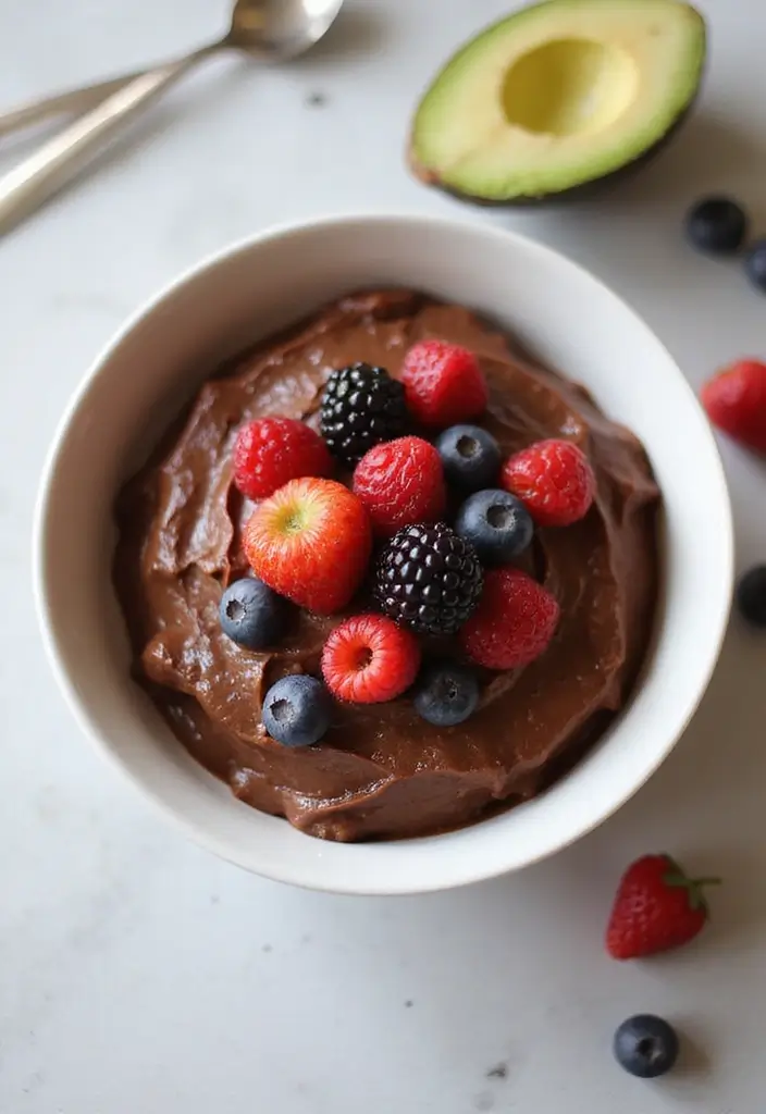 30+ Paleo Whole 30 Recipes That Are Healthy and Satisfying 178 30+ Paleo Whole 30 Recipes That Are Healthy and Satisfying - 30. Chocolate Avocado Mousse